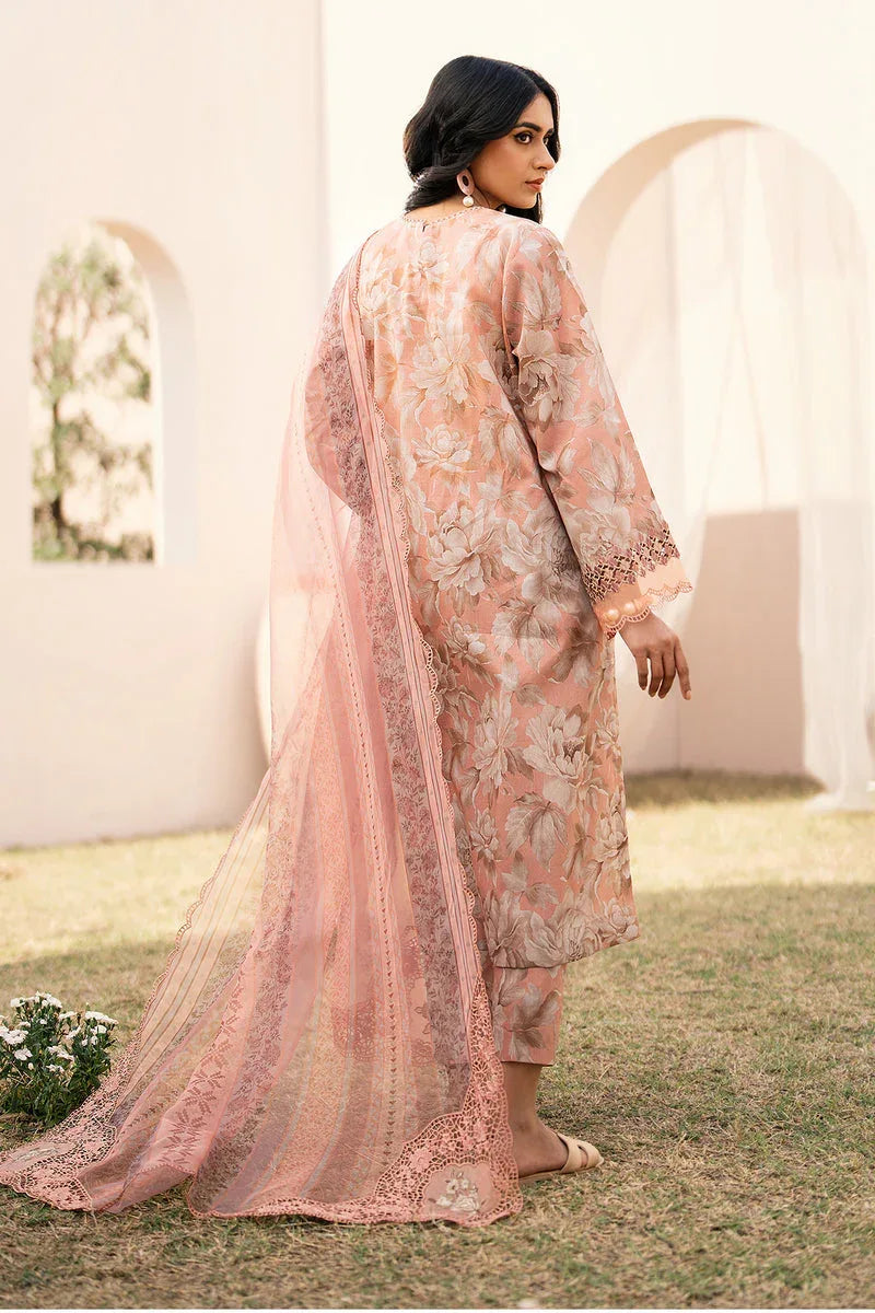 Baroque | Luxury Pret 24 | LAWN UF-593 - Aqsa Fabrics