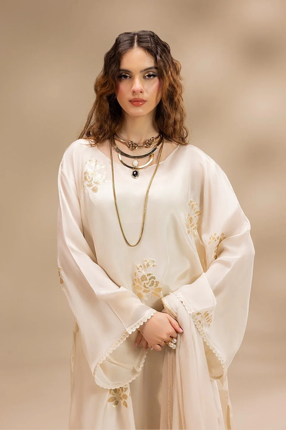 Erum Khan | Lillia Summer Edit | Moon Pearl - Aqsa Fabrics