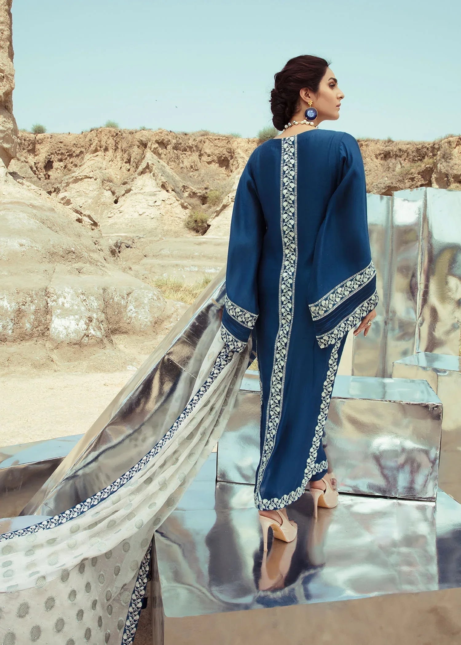 Saira Shakira | Luxury Pret | Prussia - Aqsa Fabrics