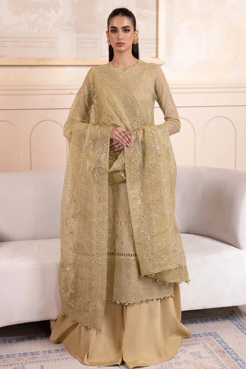 Jazmin | Formals Collection | CHIFFON UC-3042 - Aqsa Fabrics