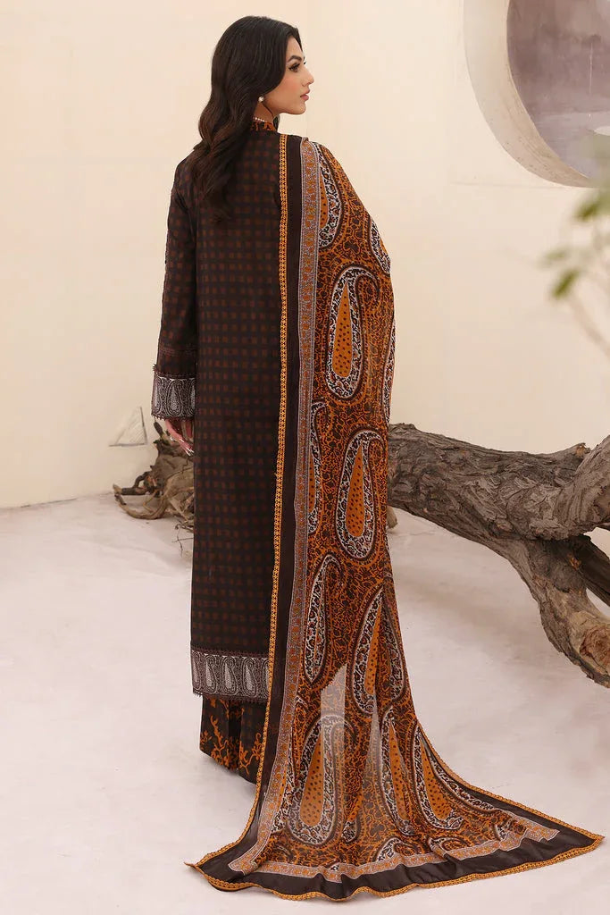 Charizma | Naranji Embroidered Lawn 24 | CN4-004 - Aqsa Fabrics