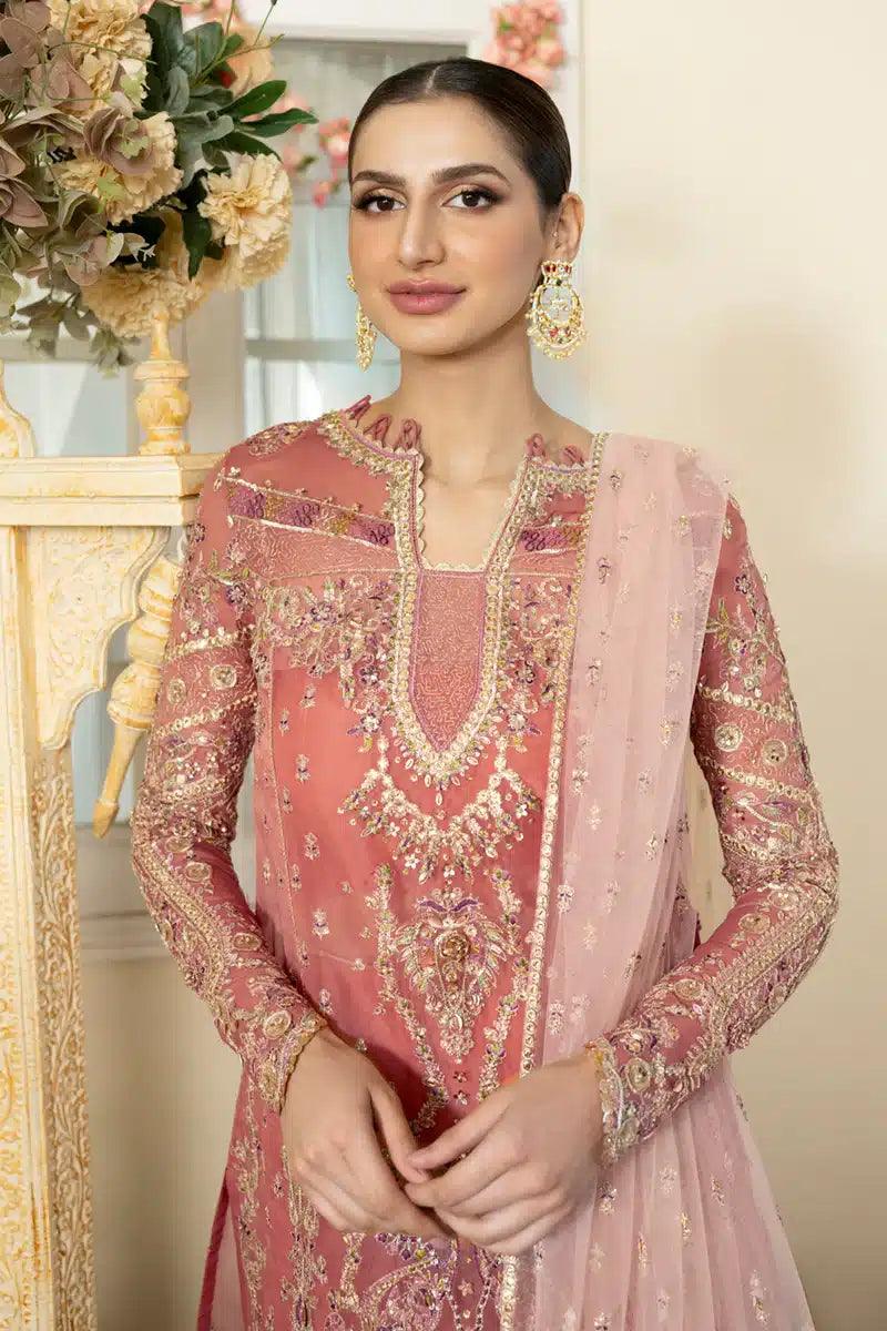 Qalamkar | Dilnaz Wedding Formals | DN-05 SAMARA - Aqsa Fabrics