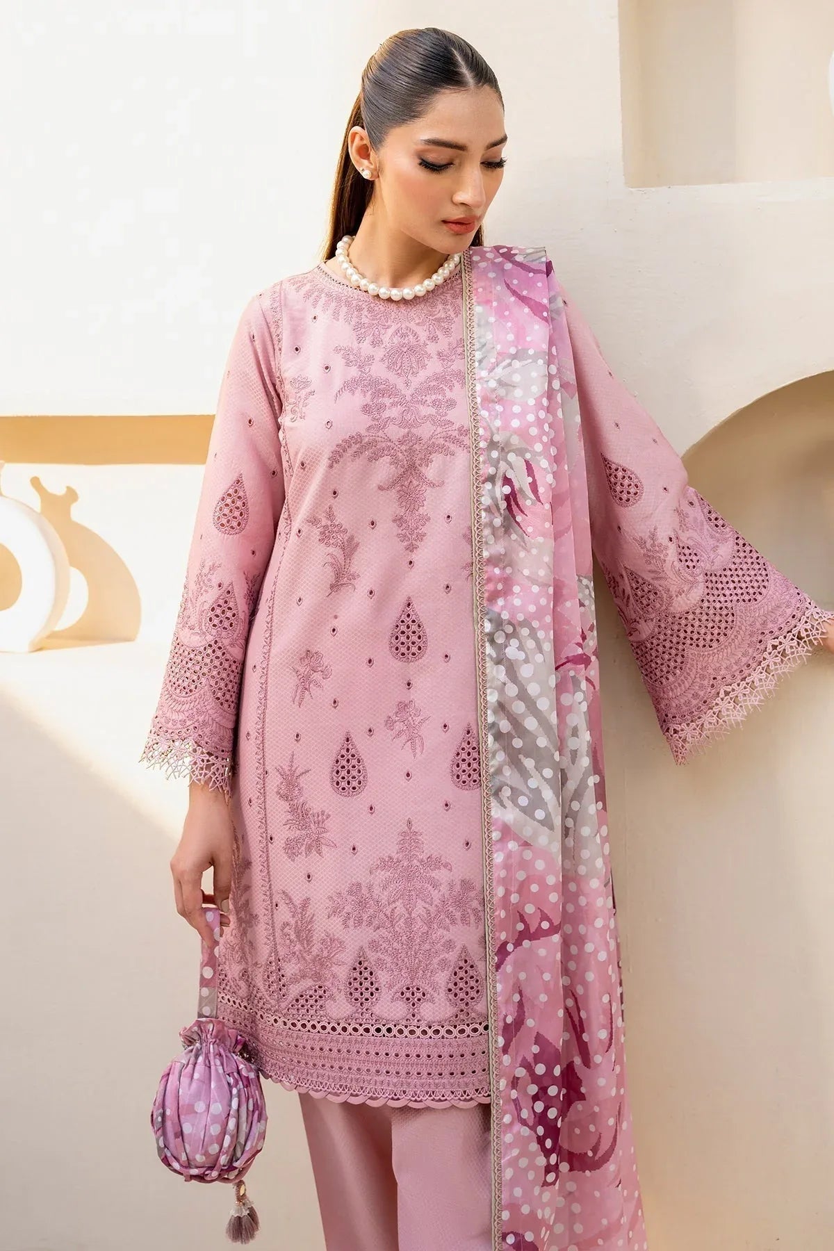 Jazmin | Irish Lawn SS 24 | D1 - Aqsa Fabrics