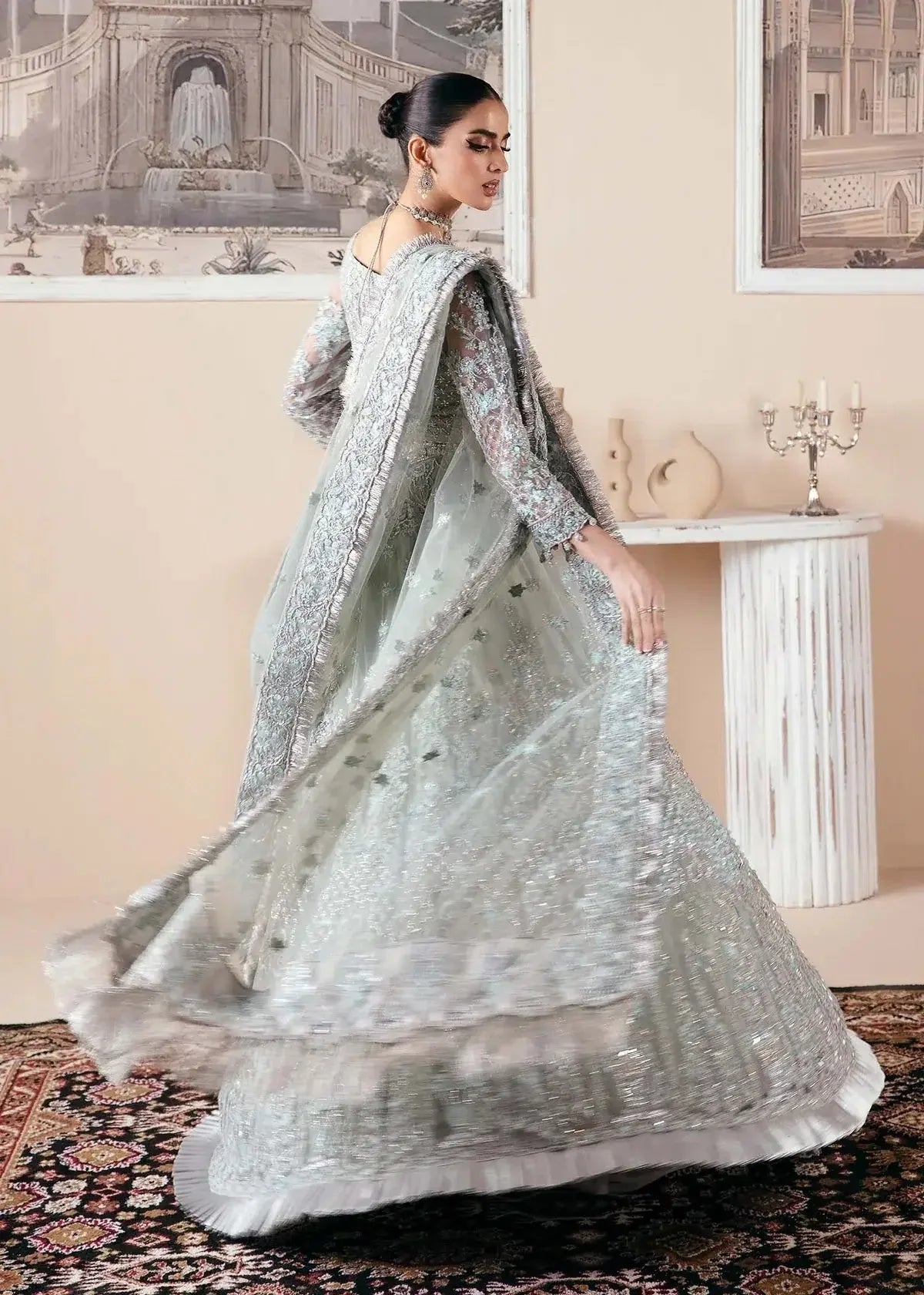 Dastoor | Noor-E-Jahan Wedding Collection'24 | Qamar - Aqsa Fabrics