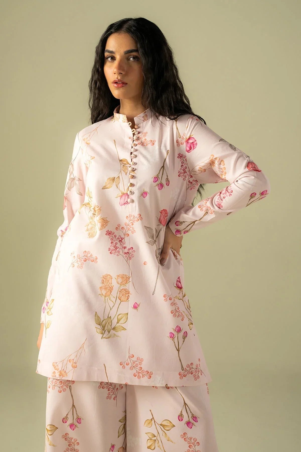 Afrozeh | Coords 25 | Crushed - Aqsa Fabrics