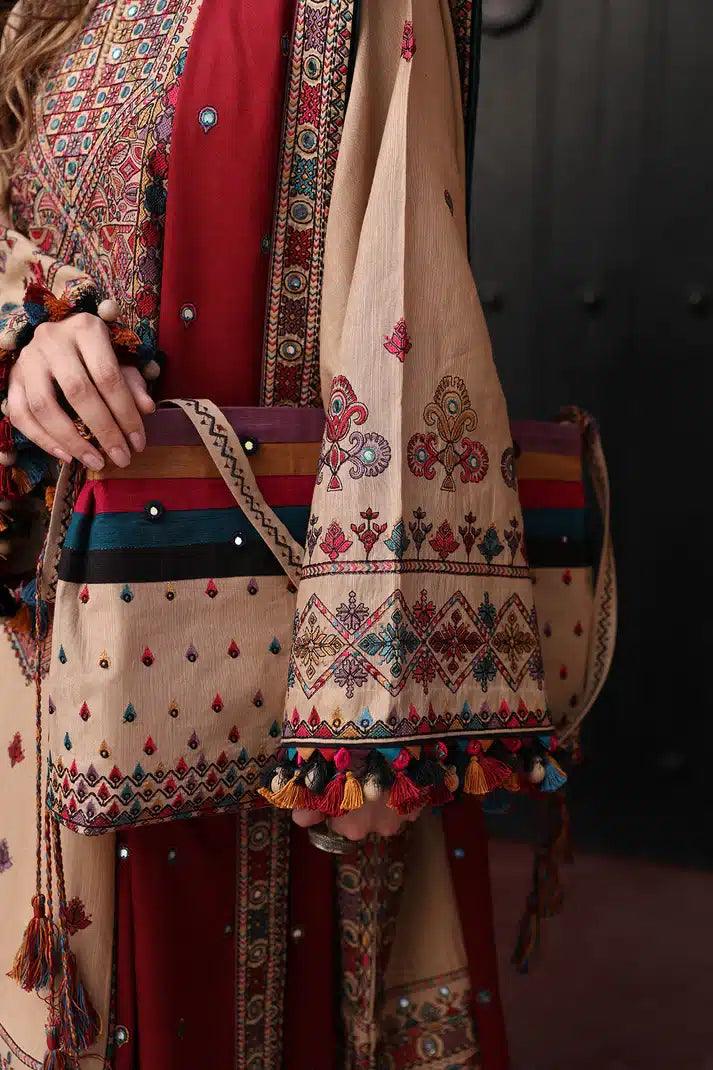 Jazmin | Dastaan Luxury Winter 23 | D3 - Aqsa Fabrics