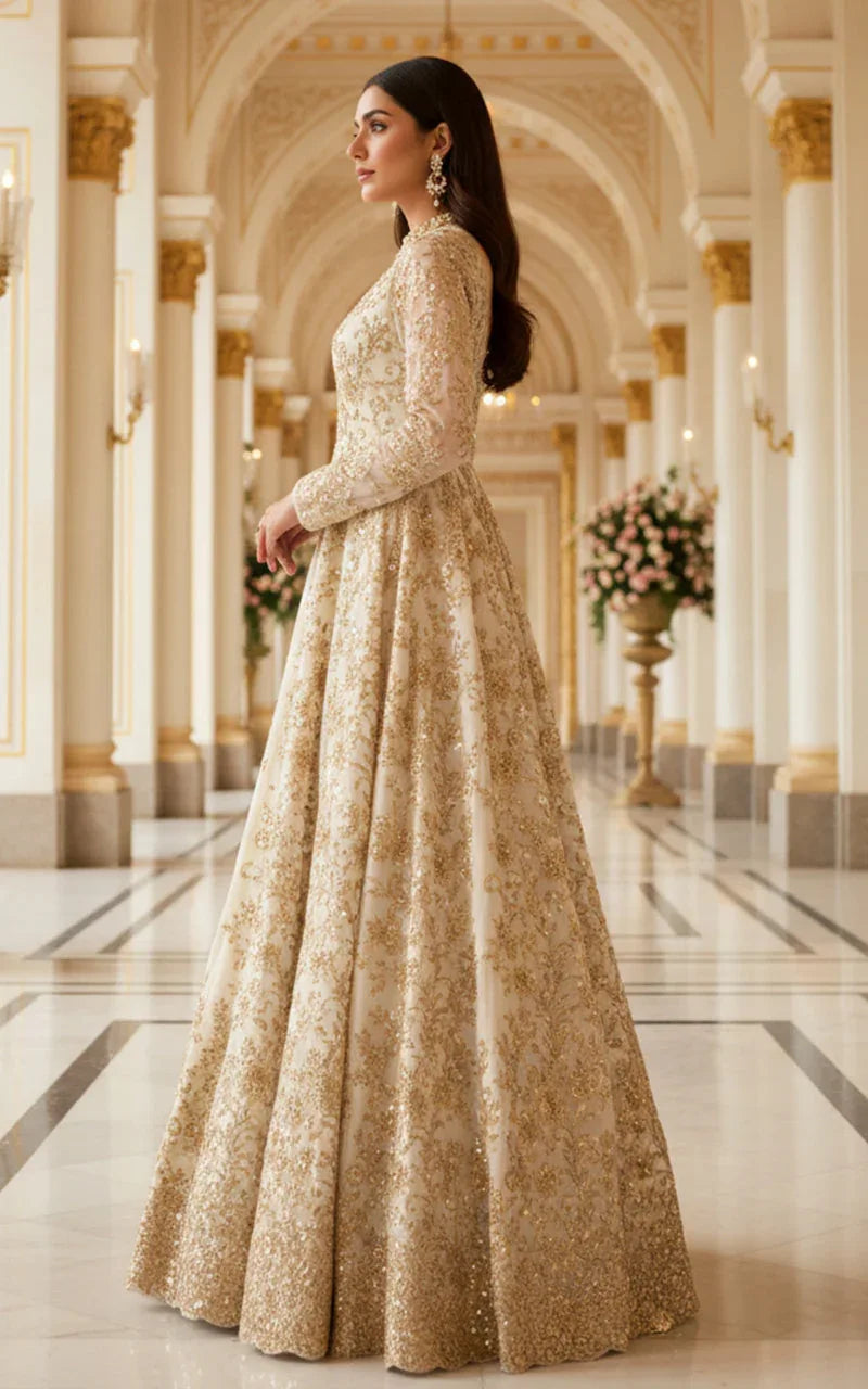 EMBROIDERED MAXI