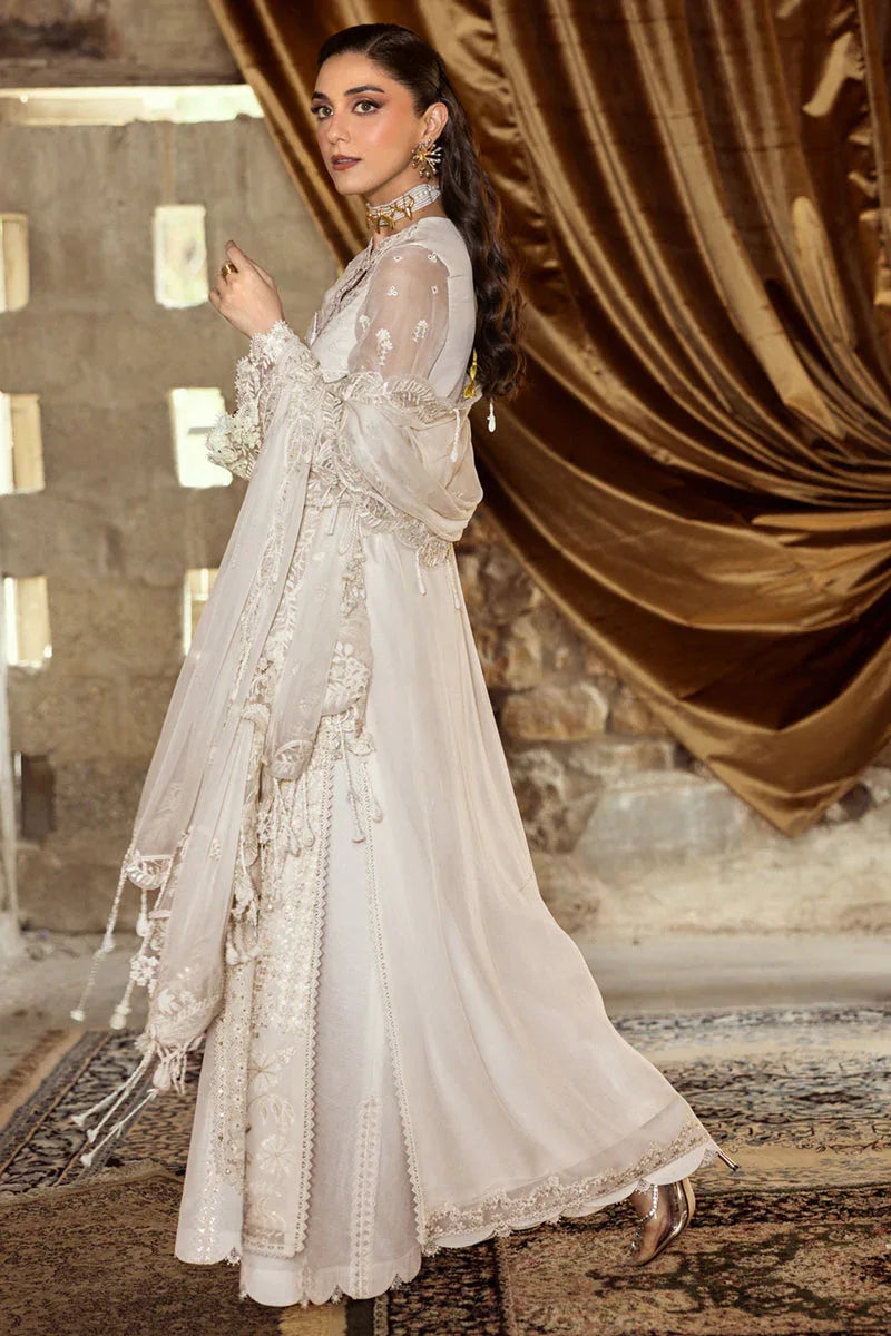Qalamkar | Chiffon Edit | WC-03 ROISE - Aqsa Fabrics