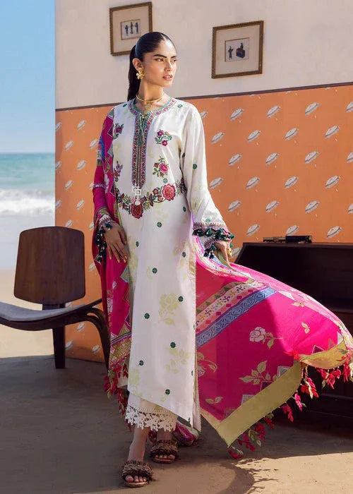 Sadaf Fawad Khan | Siraa Lawn 25 | Rosa - Aqsa Fabrics