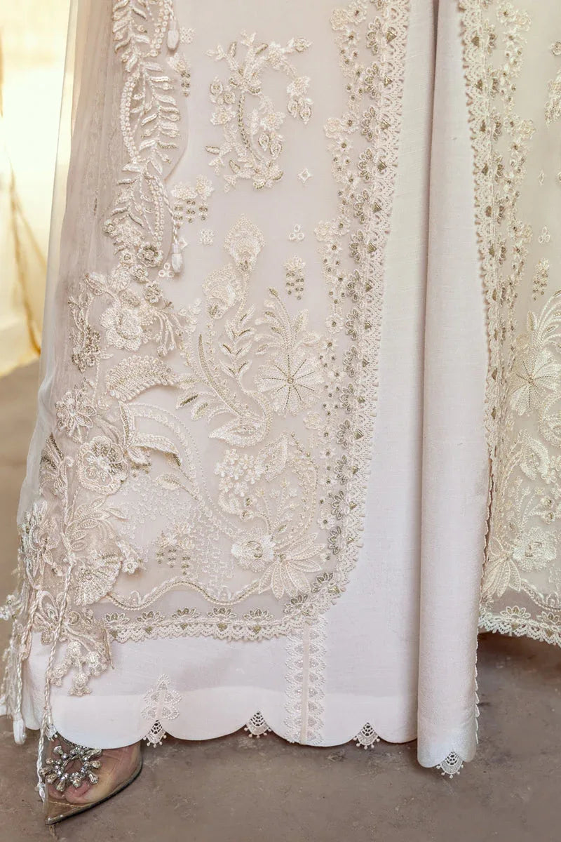 Qalamkar | Chiffon Edit | WC-03 ROISE - Aqsa Fabrics