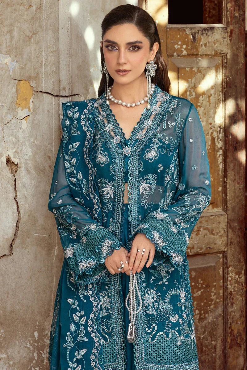 Qalamkar | Chiffon Edit | WC-04 NESSA - Aqsa Fabrics