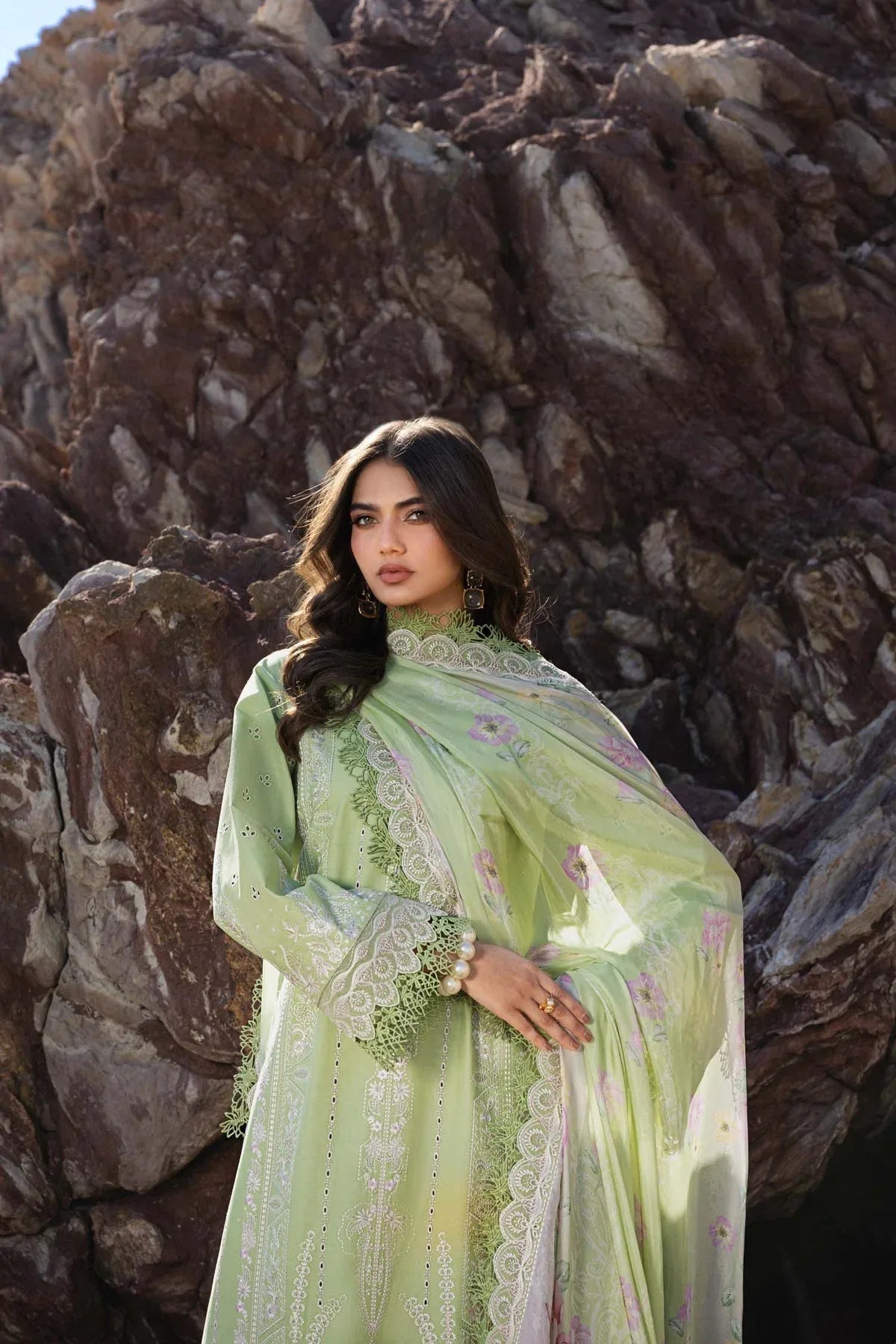 Akbar Aslam | Mare Lawn Edit 25 | Faye - Aqsa Fabrics