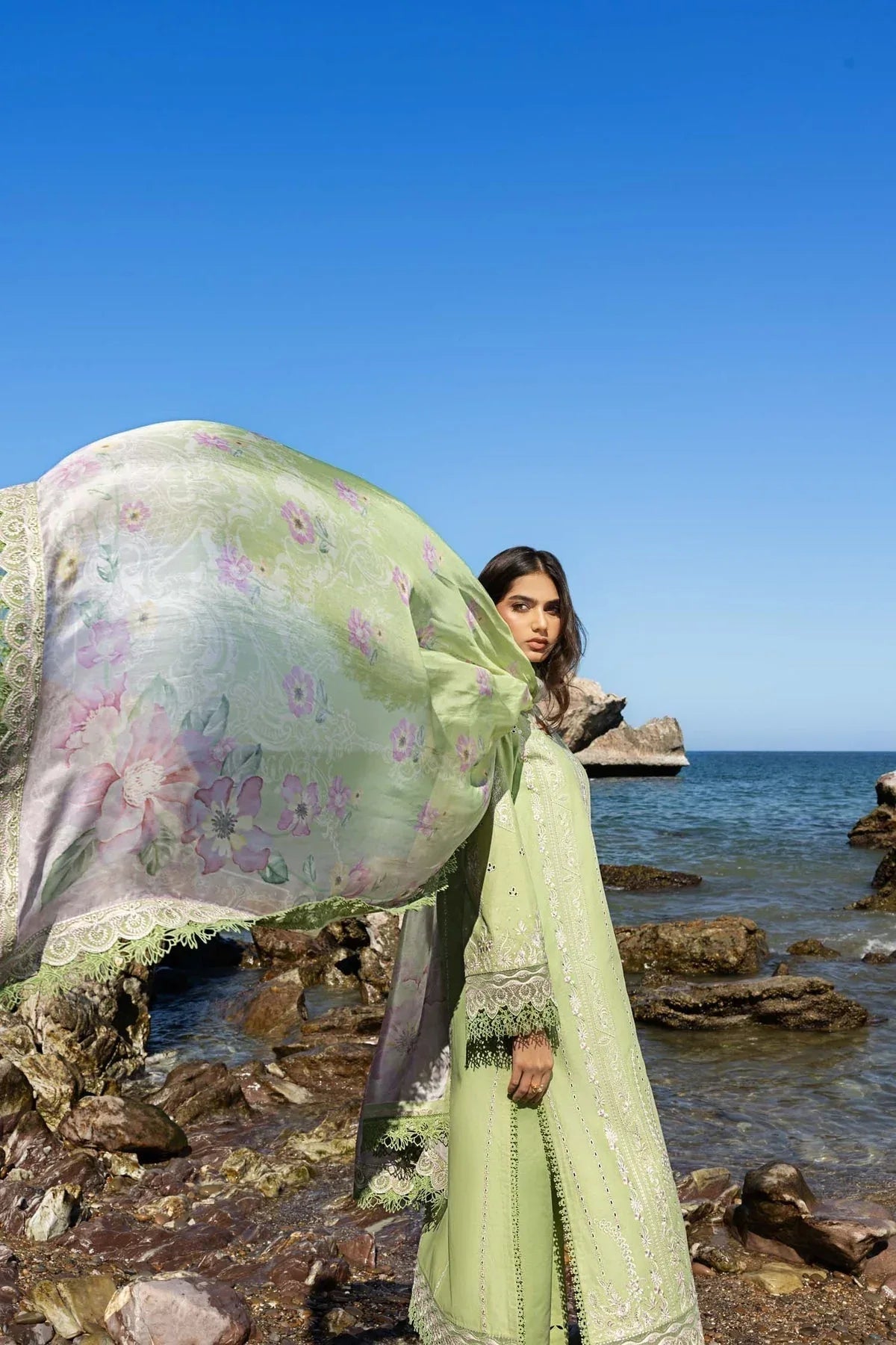 Akbar Aslam | Mare Lawn Edit 25 | Faye - Aqsa Fabrics