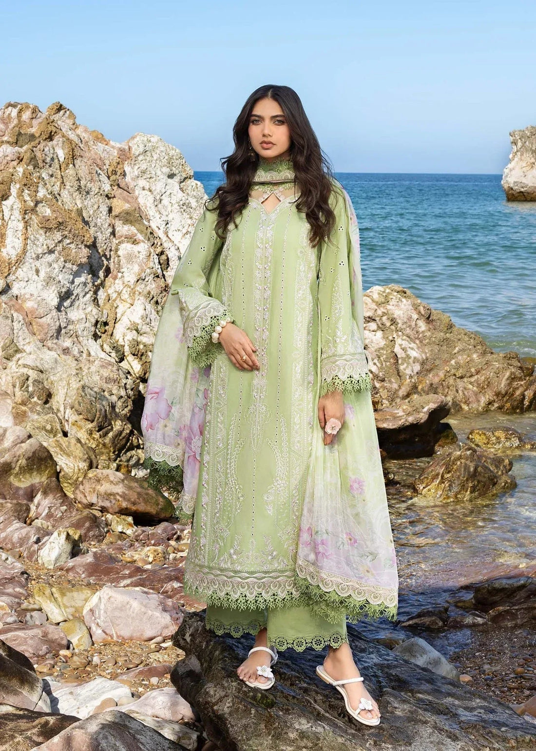 Akbar Aslam | Mare Lawn Edit 25 | Faye - Aqsa Fabrics