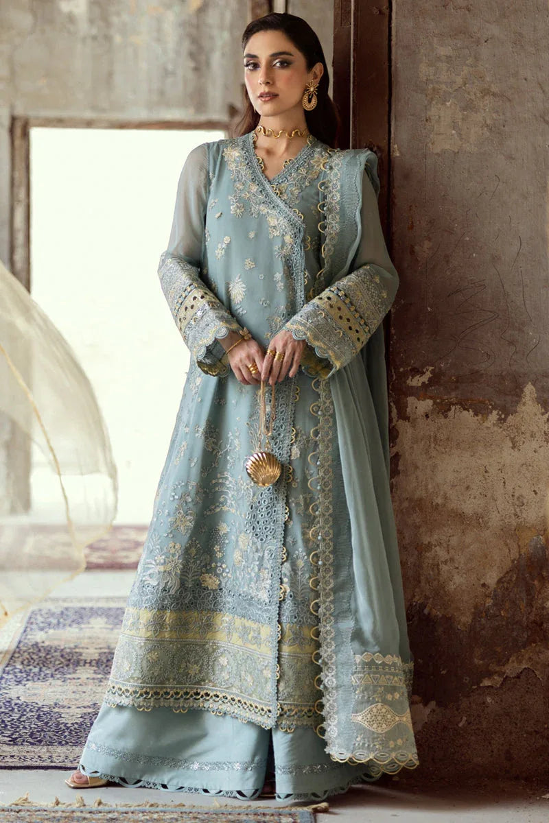 Qalamkar | Chiffon Edit | WC-08 VEVIN - Aqsa Fabrics