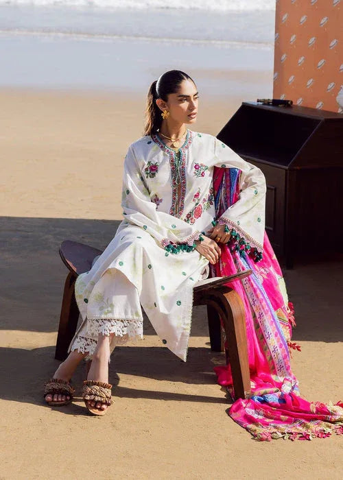 Sadaf Fawad Khan | Siraa Lawn 25 | Rosa - Aqsa Fabrics