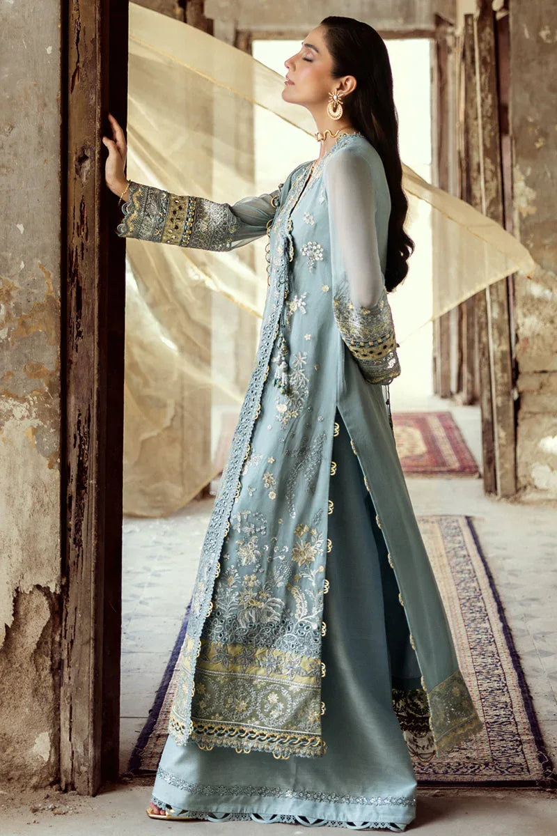 Qalamkar | Chiffon Edit | WC-08 VEVIN - Aqsa Fabrics