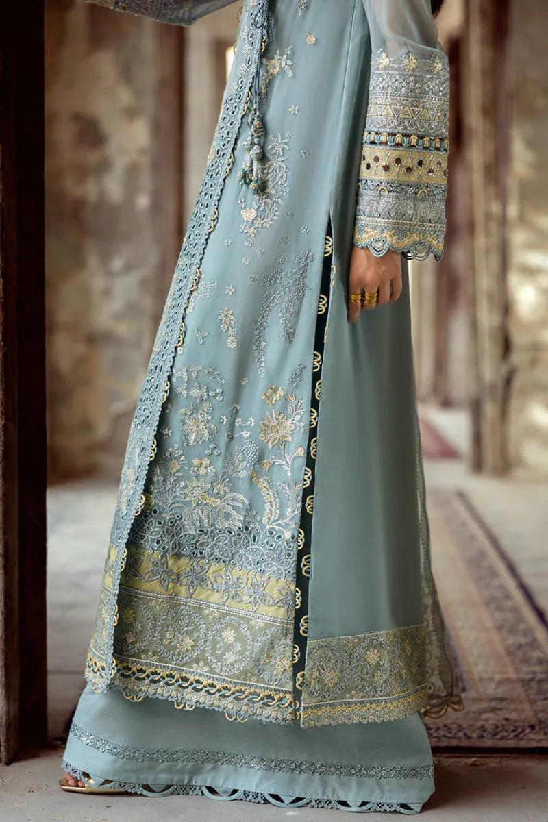 Qalamkar | Chiffon Edit | WC-08 VEVIN - Aqsa Fabrics