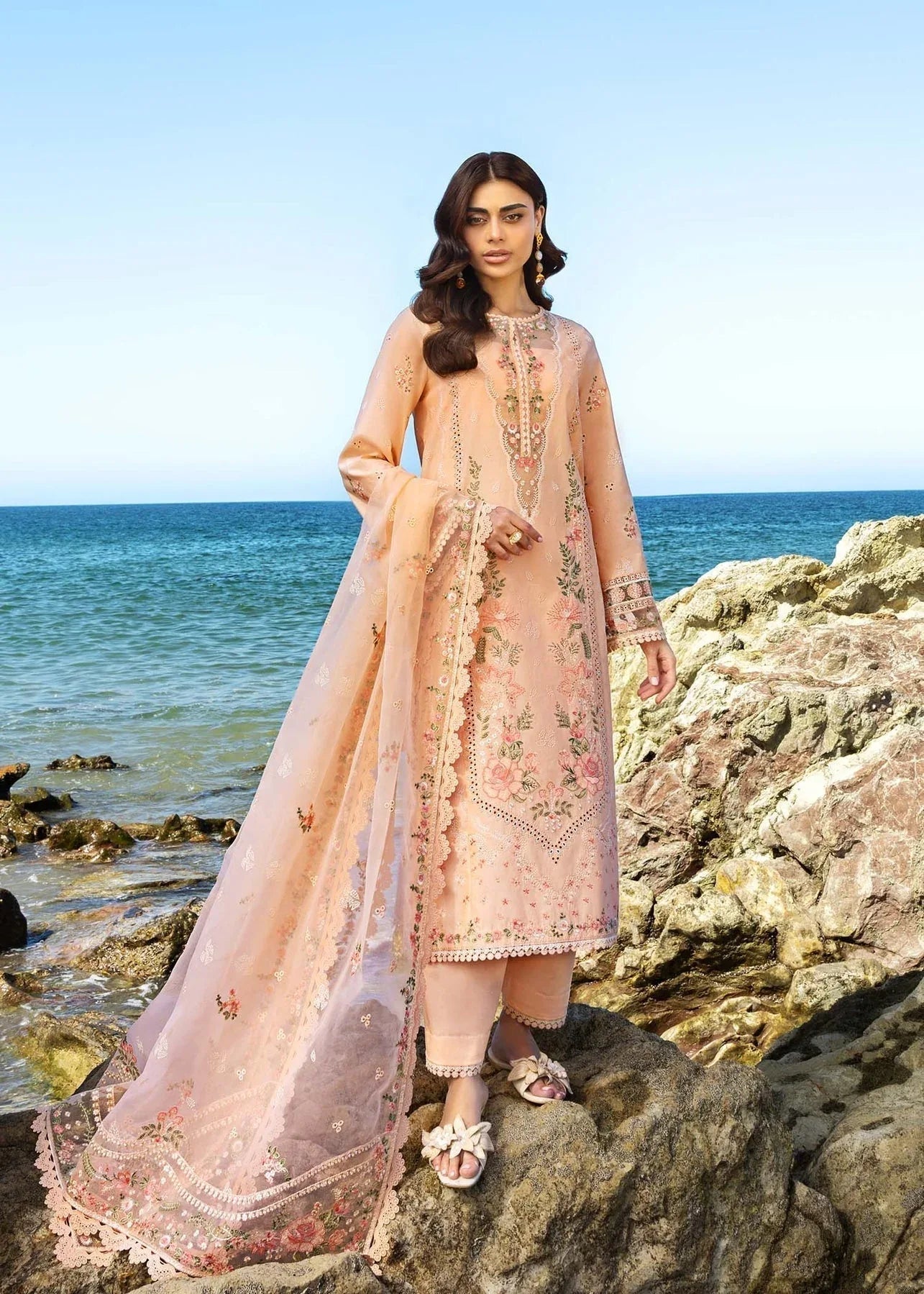 Akbar Aslam | Mare Lawn Edit 25 | Veyra - Aqsa Fabrics