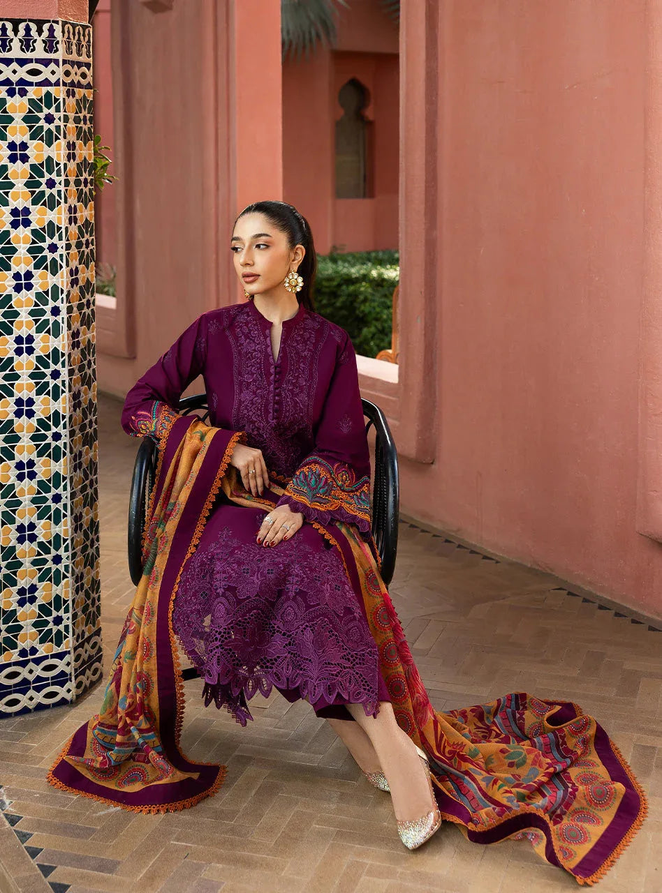 Zainab Chottani | Chikankari 25 | Nia - 6B - Aqsa Fabrics