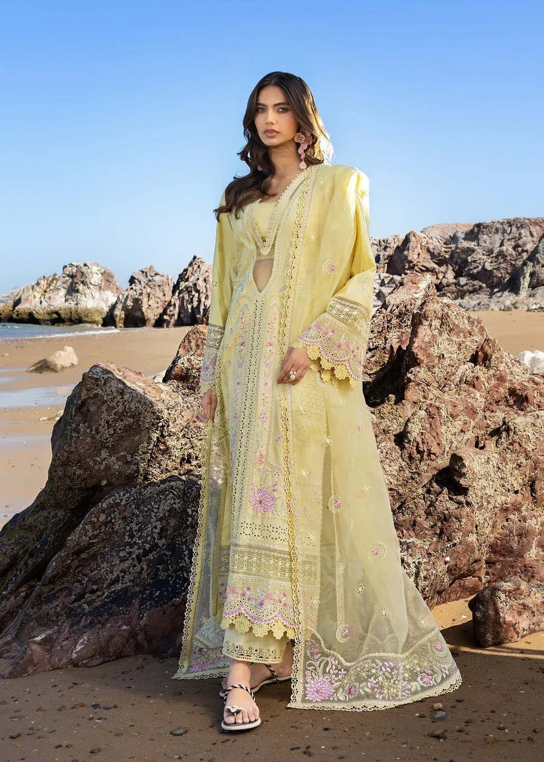 Akbar Aslam | Mare Lawn Edit 25 | Solara - Aqsa Fabrics