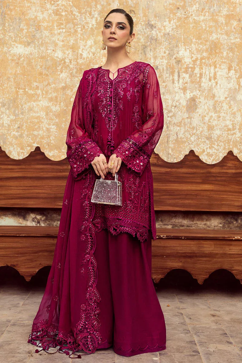 Qalamkar | Chiffon Edit | WC-02 SIOFE - Aqsa Fabrics