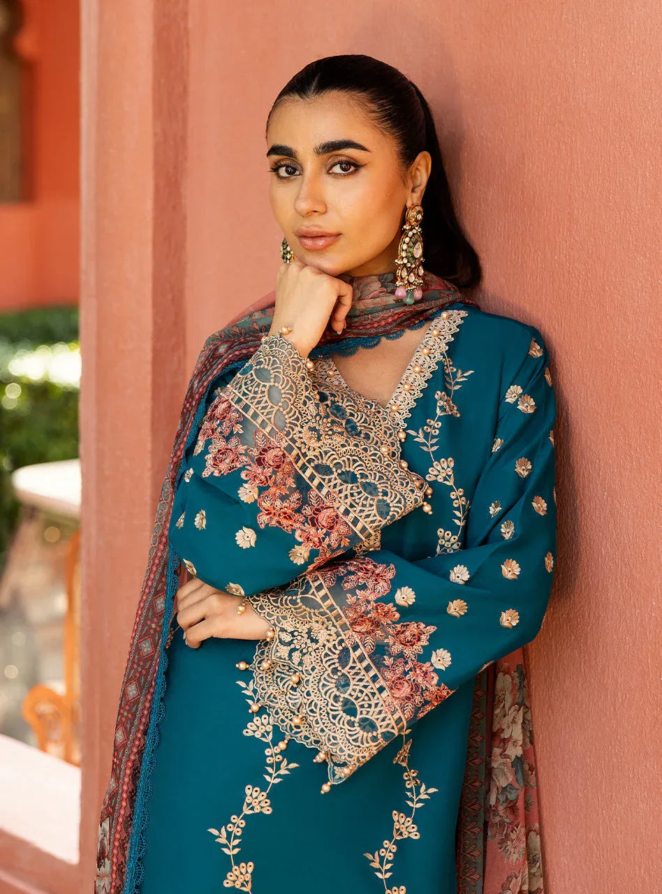 Zainab Chottani | Chikankari 25 | Izrah - 2A - Aqsa Fabrics