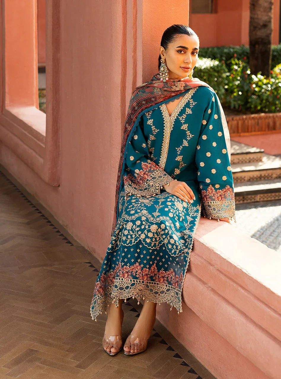 Zainab Chottani | Chikankari 25 | Izrah - 2A - Aqsa Fabrics