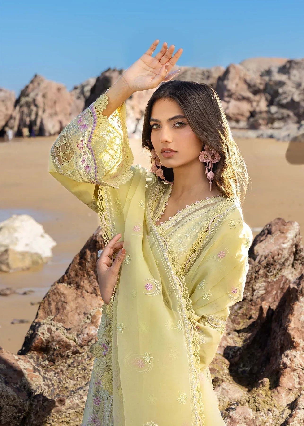 Akbar Aslam | Mare Lawn Edit 25 | Solara - Aqsa Fabrics