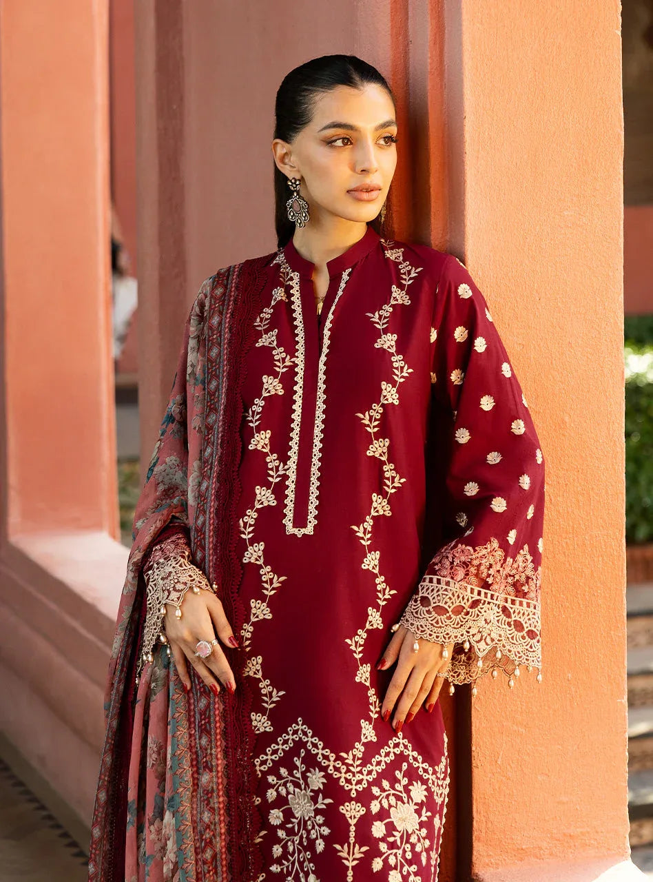 Zainab Chottani | Chikankari 25 | Izrah - 2B - Aqsa Fabrics