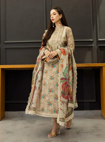 Zainab Chottani | Tahra Lawn 25 | Aymah - Aqsa Fabrics
