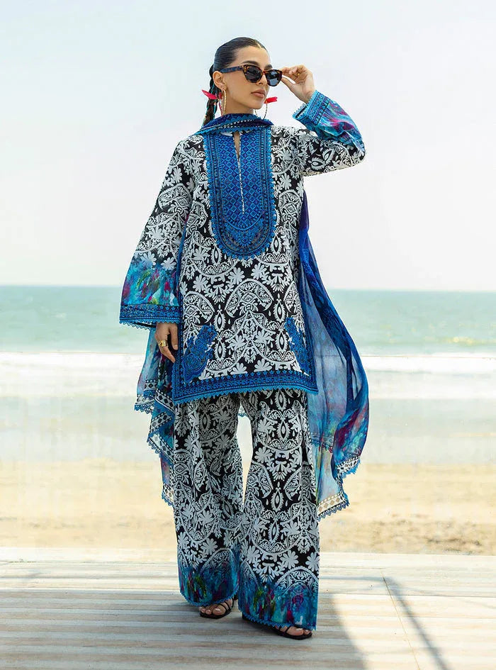 Zainab Chottani | Tahra Lawn 25 | Bella - Aqsa Fabrics