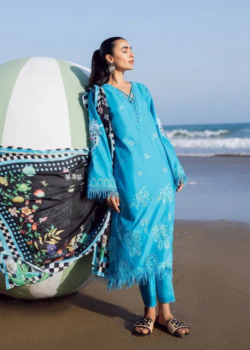 Sadaf Fawad Khan | Siraa Lawn 25 | Mystic Sea - Aqsa Fabrics