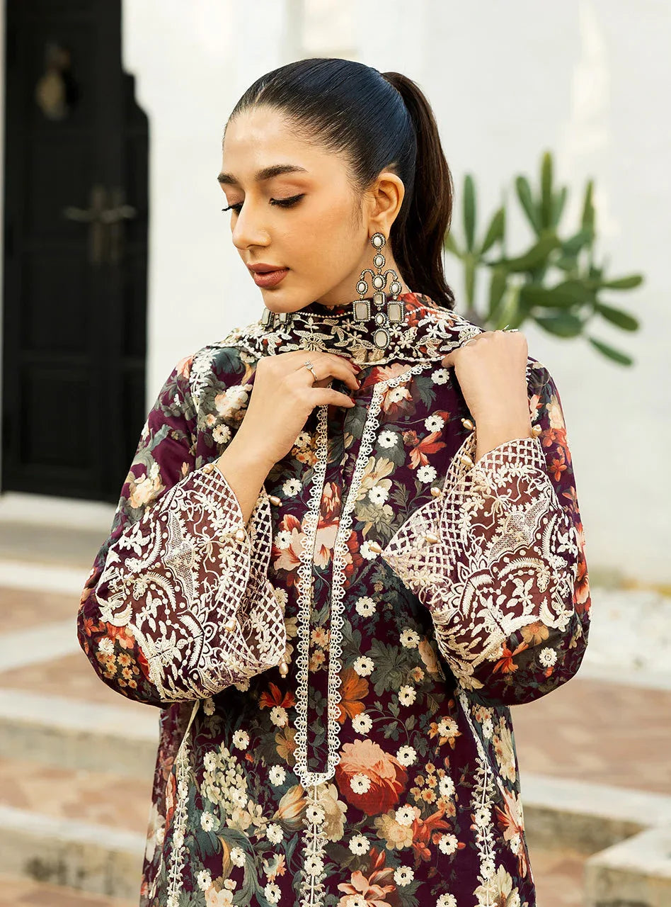 Zainab Chottani | Chikankari 25 | Reeya - 10B - Aqsa Fabrics