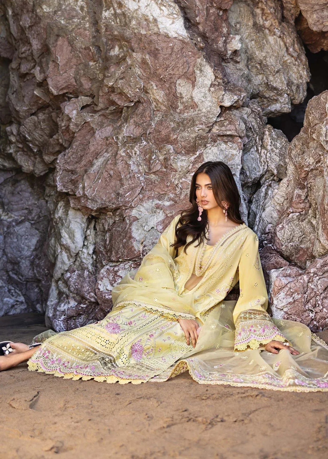 Akbar Aslam | Mare Lawn Edit 25 | Solara - Aqsa Fabrics