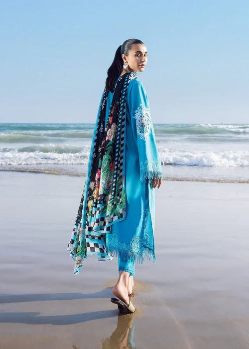 Sadaf Fawad Khan | Siraa Lawn 25 | Mystic Sea - Aqsa Fabrics