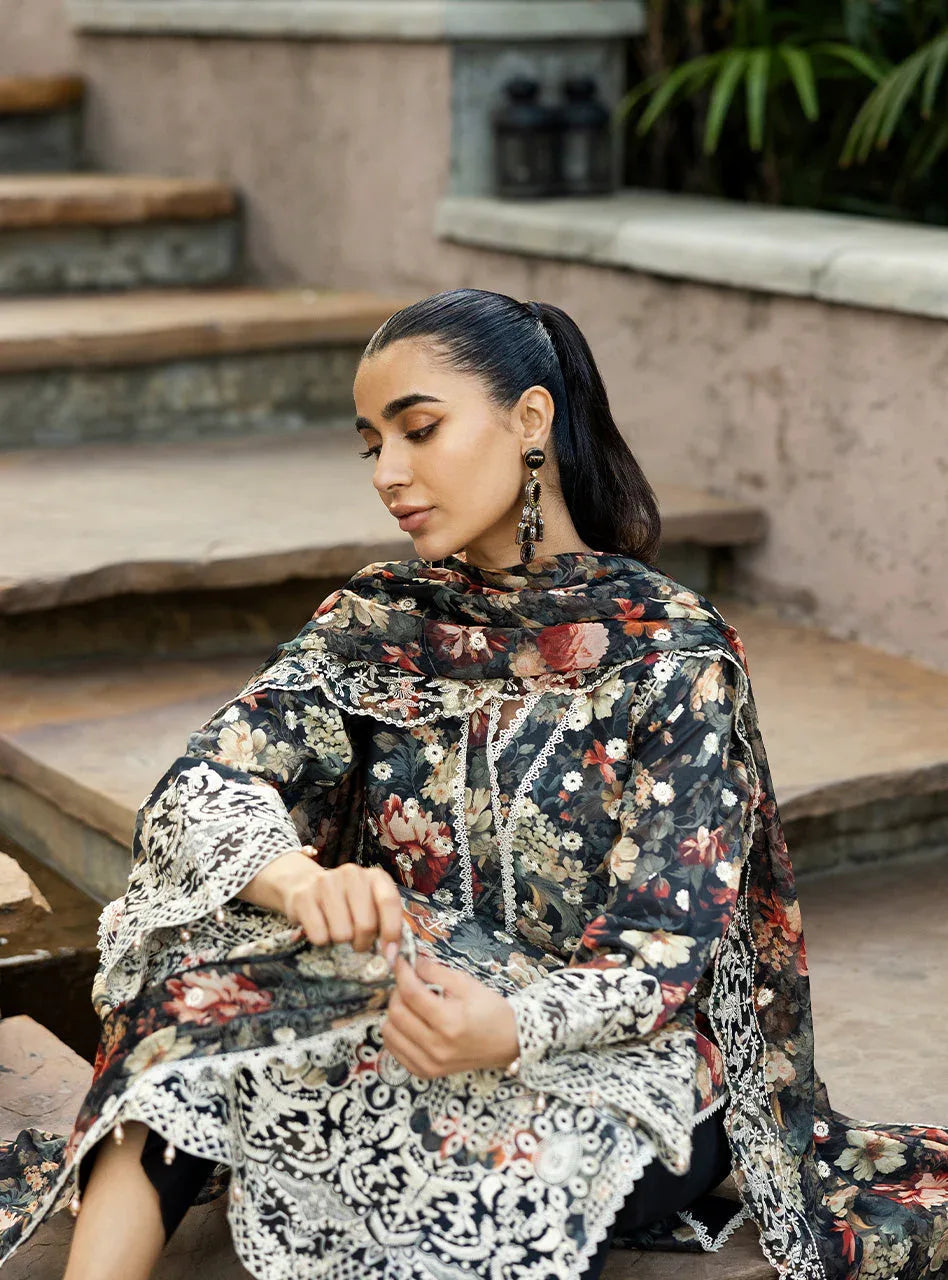 Zainab Chottani | Chikankari 25 | Reeya - 10A - Aqsa Fabrics