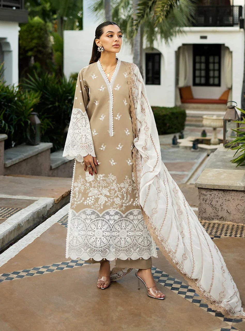 Zainab Chottani | Chikankari 25 | Sia - 11A - Aqsa Fabrics