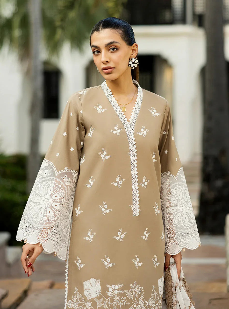 Zainab Chottani | Chikankari 25 | Sia - 11A - Aqsa Fabrics