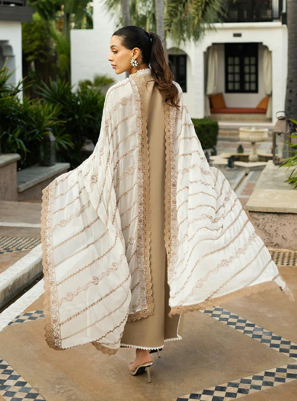 Zainab Chottani | Chikankari 25 | Sia - 11A - Aqsa Fabrics