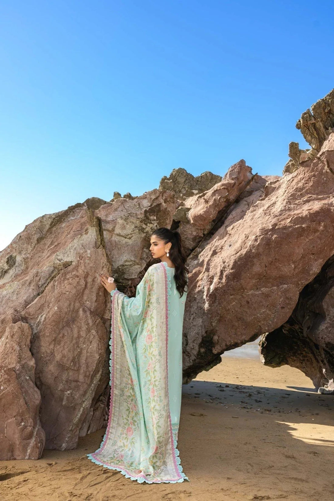 Akbar Aslam | Mare Lawn Edit 25 | Rivora - Aqsa Fabrics