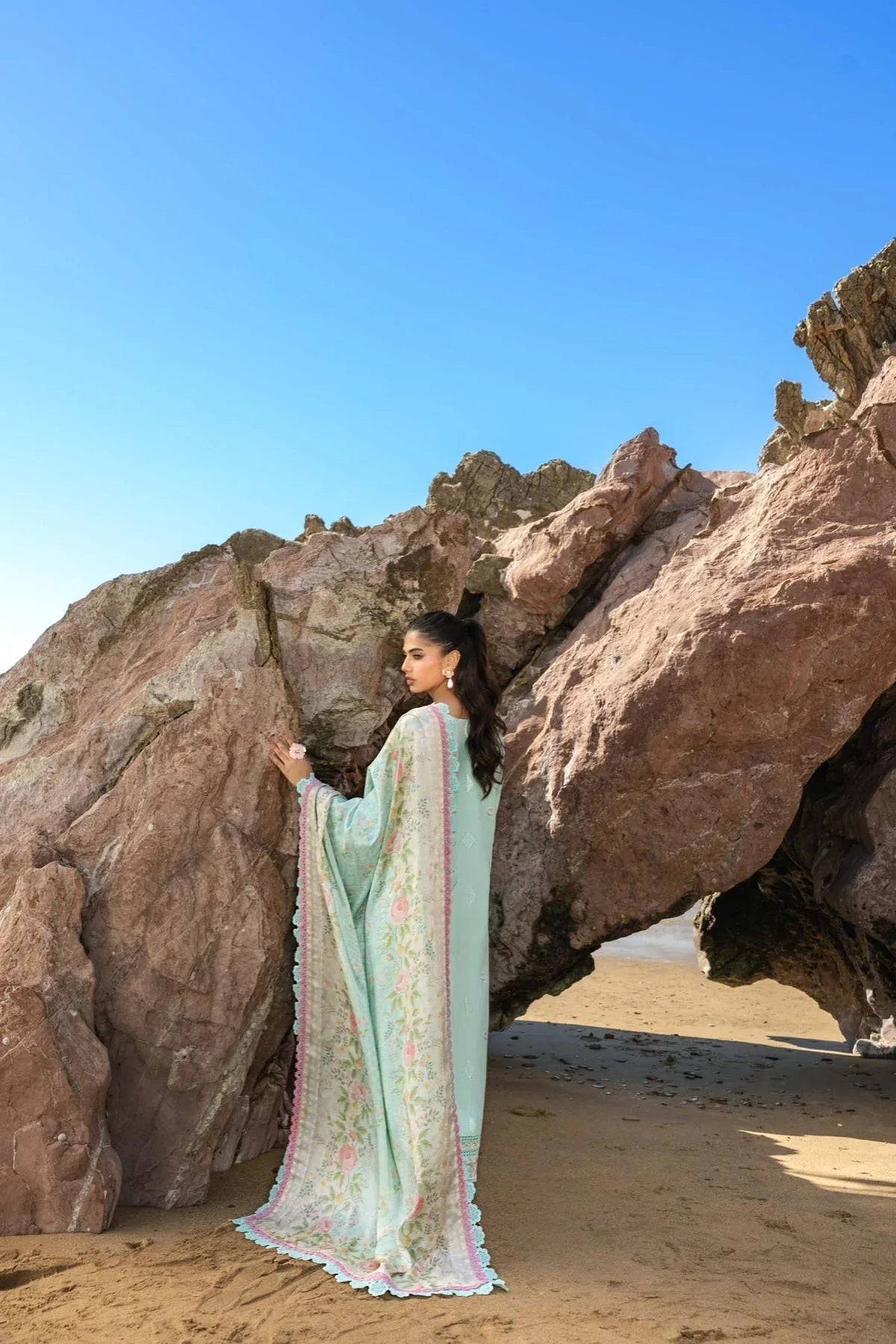 Akbar Aslam | Mare Lawn Edit 25 | Rivora - Aqsa Fabrics