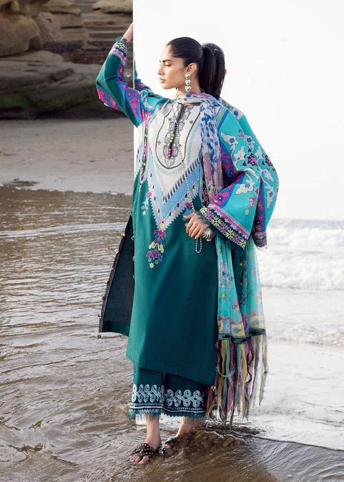 Sadaf Fawad Khan | Siraa Lawn 25 | Surf Gypsy - Aqsa Fabrics