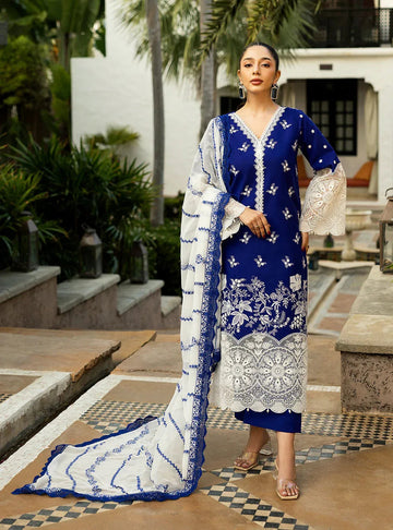 Zainab Chottani | Chikankari 25 | Sia - 11B - Aqsa Fabrics
