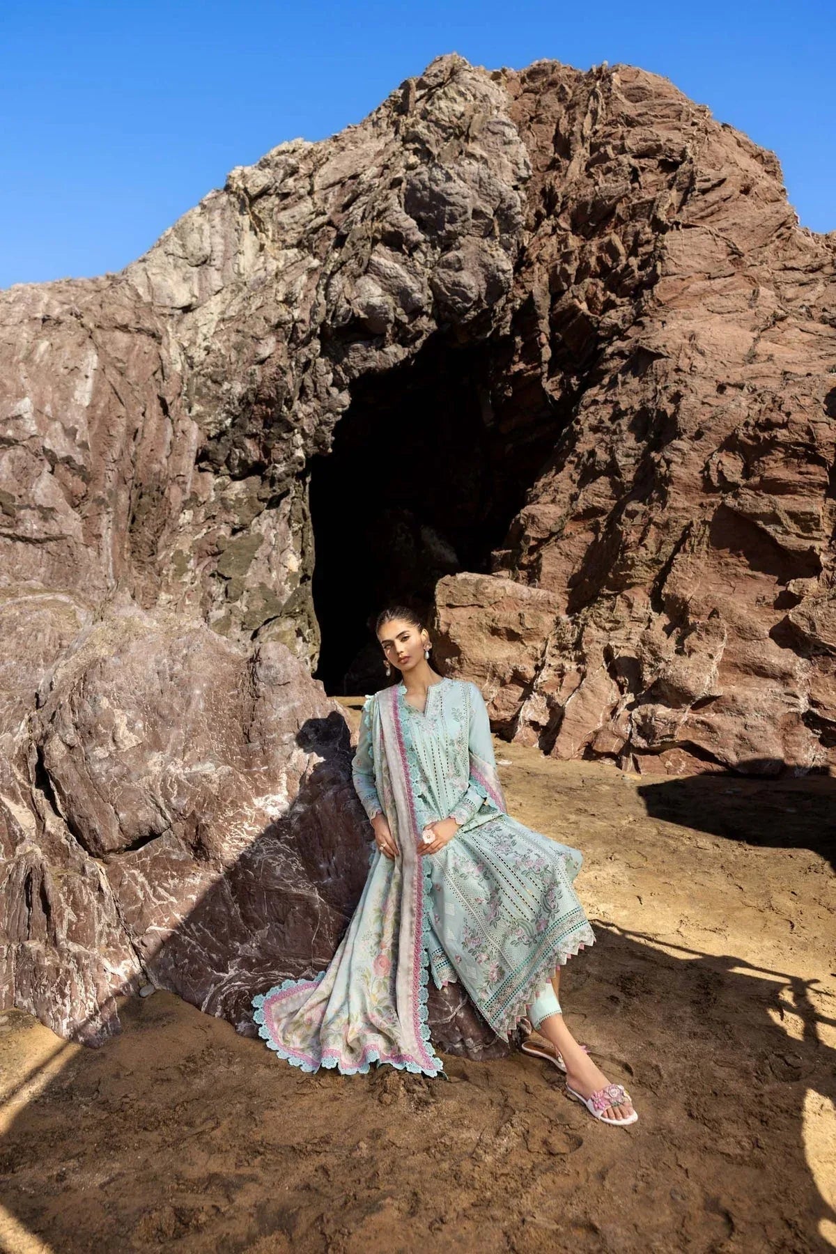 Akbar Aslam | Mare Lawn Edit 25 | Rivora - Aqsa Fabrics