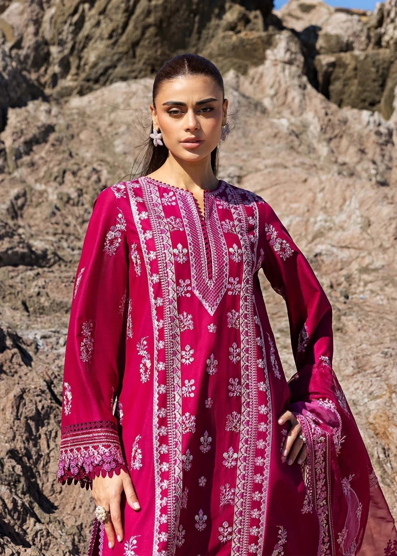 Akbar Aslam | Mare Lawn Edit 25 | Nirvana - Aqsa Fabrics