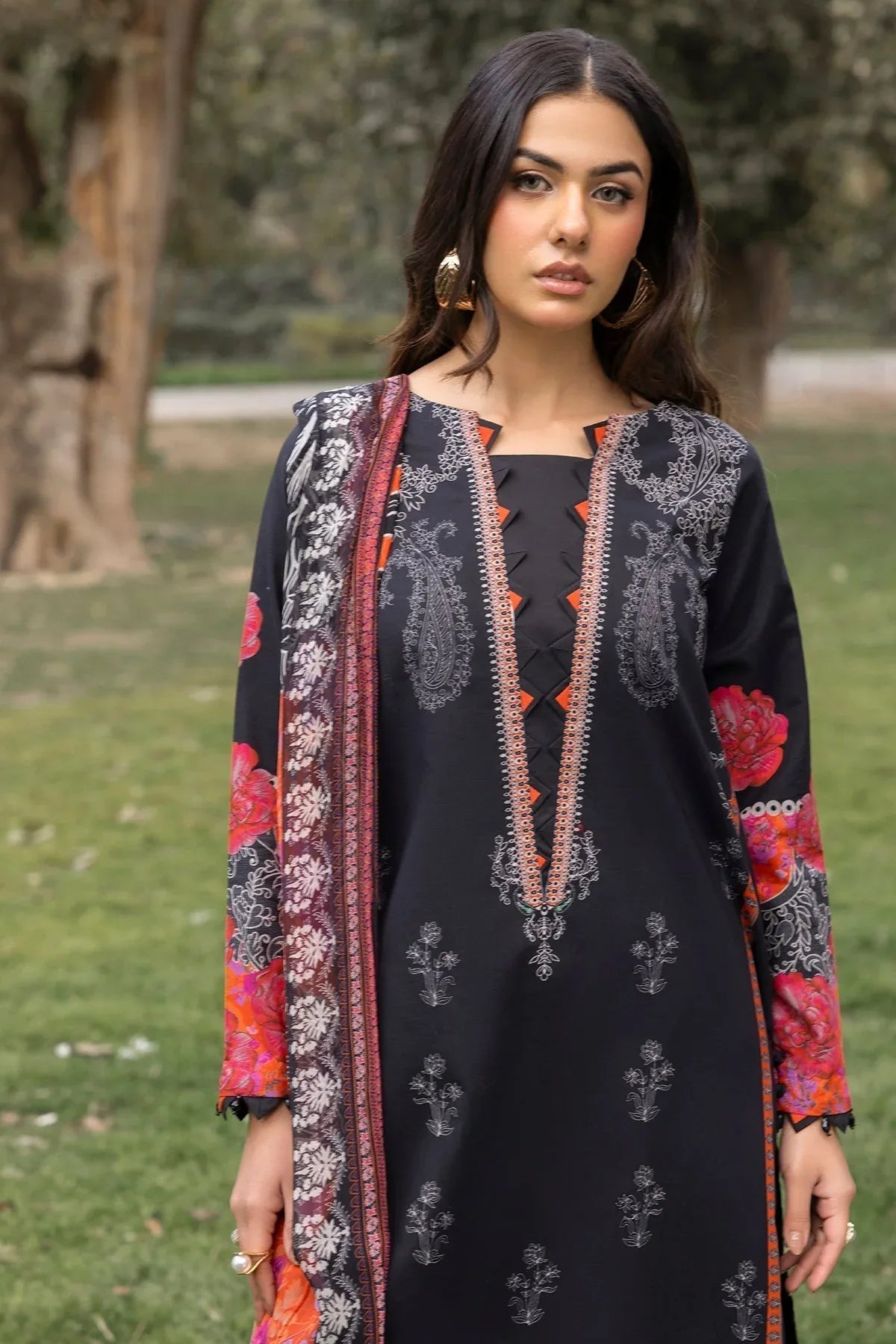 Charizma | C prints Lawn | CP5-18 - Aqsa Fabrics