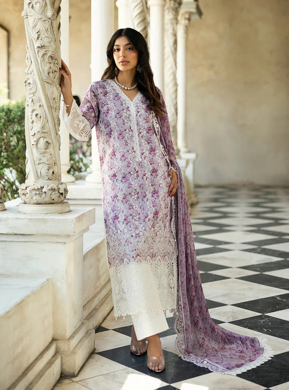 Zainab Chottani | Chikankari 25 | Lamia - 9B - Aqsa Fabrics