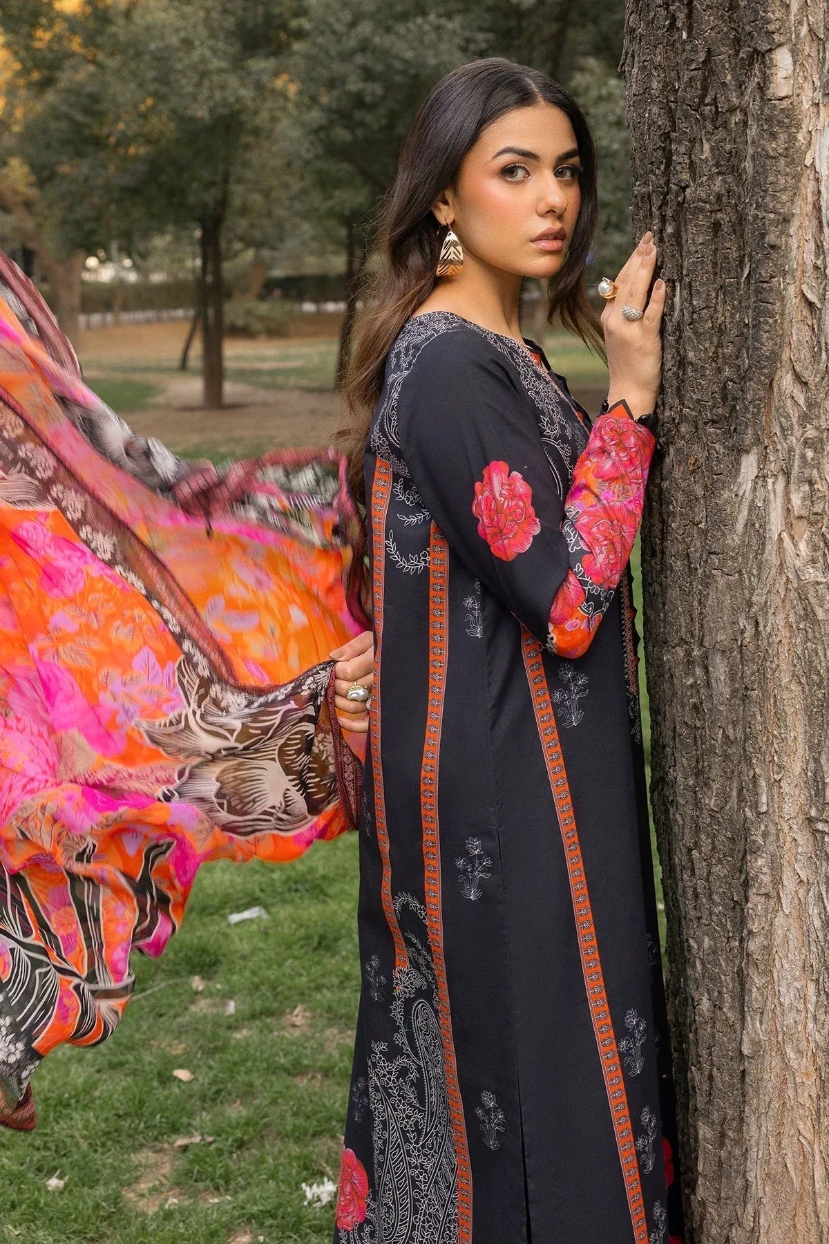 Charizma | C prints Lawn | CP5-18 - Aqsa Fabrics