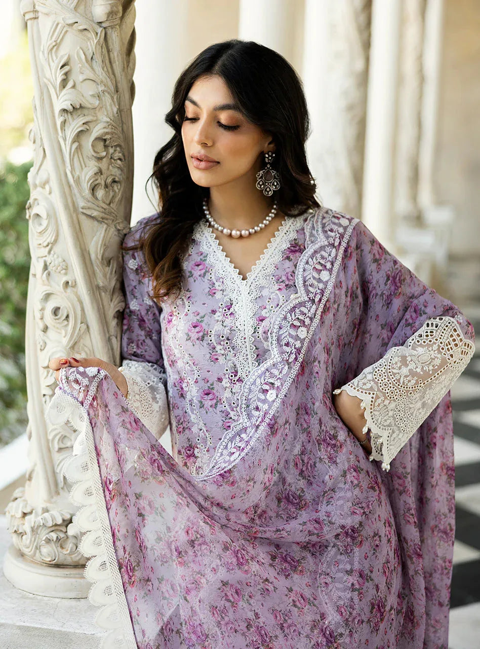 Zainab Chottani | Chikankari 25 | Lamia - 9B - Aqsa Fabrics